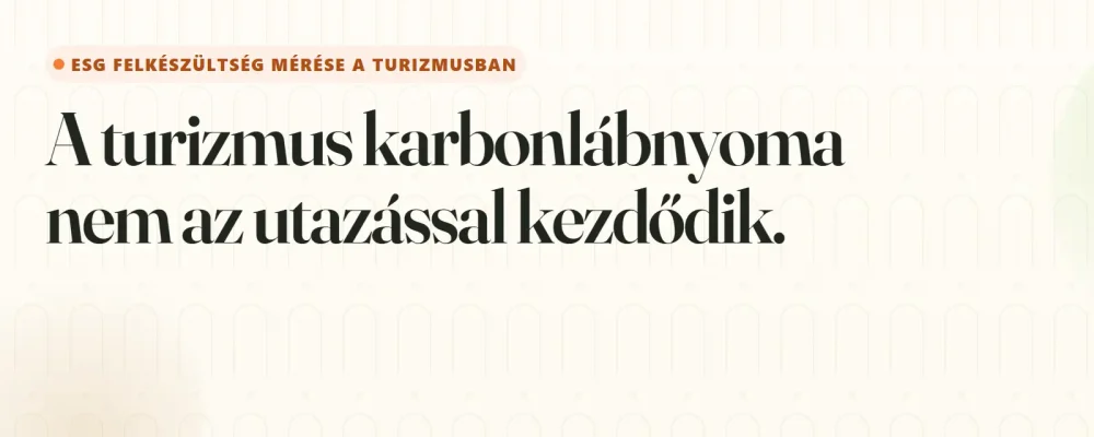 Budapesti Corvinus Egyetem × Carbon.Crane A turizmus digitális karbonlábnyoma interaktív riport header